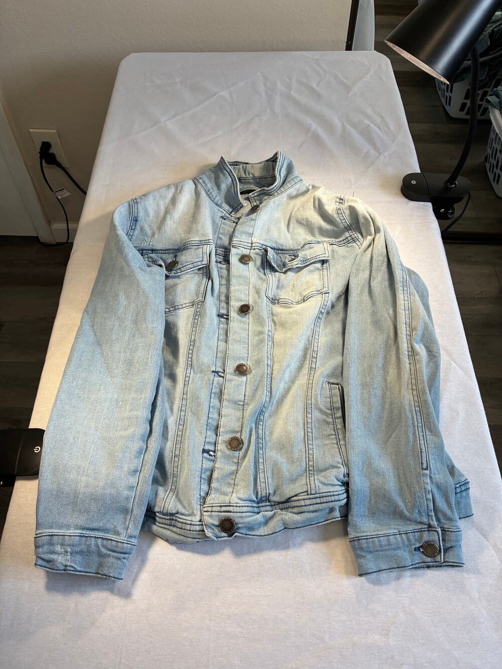 Esmara Light Wash Denim Jean Jacket Size 20 / EU 50 Oversized Y2K